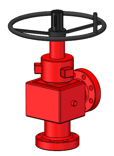 Offshore Oil Drilling API 6A Adjustable Choke Valve For Gas Tree